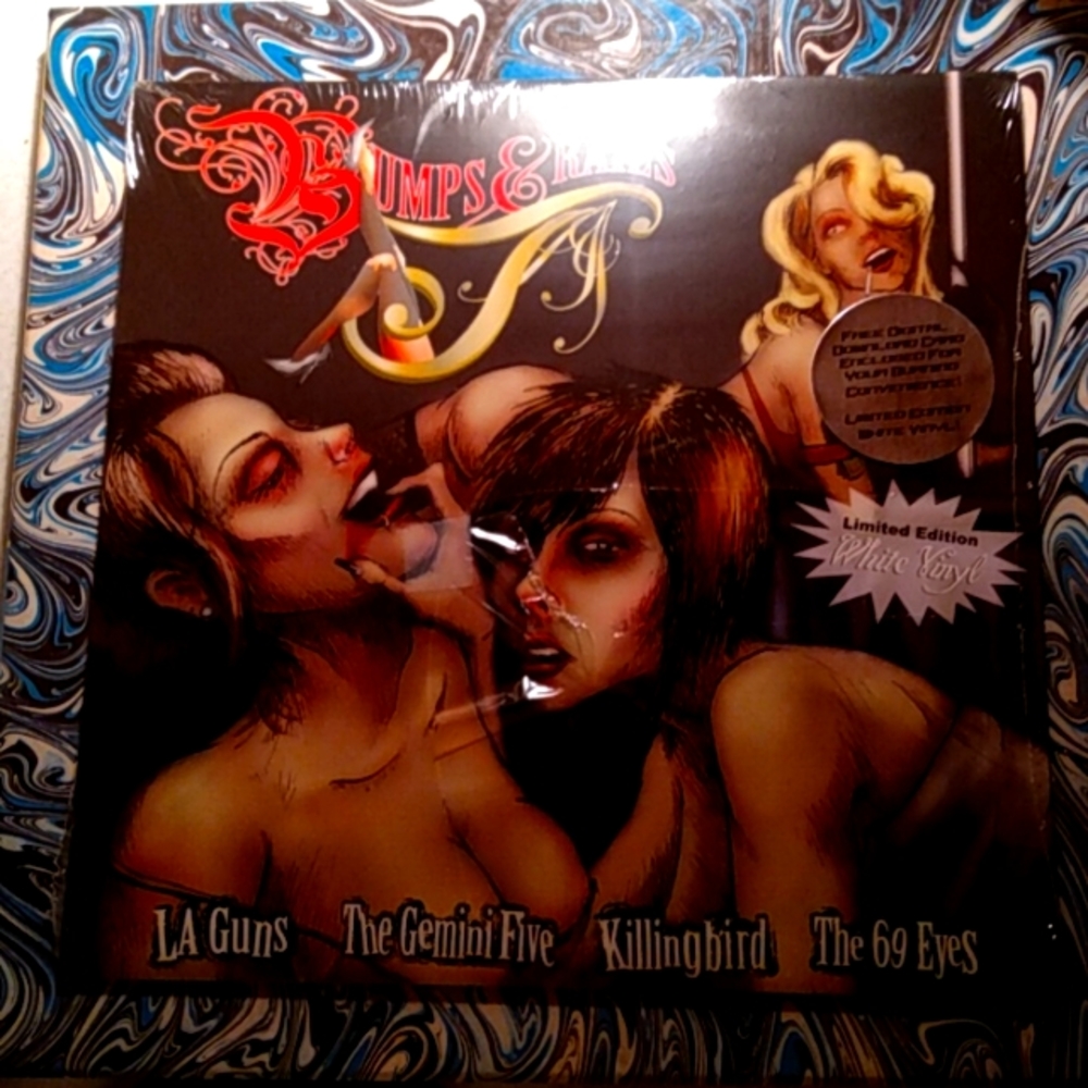 10" Limited Edition White Vinyl ~ Bumpers & Rails